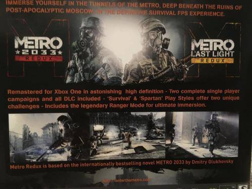 Xbox ONE - Metro Redux