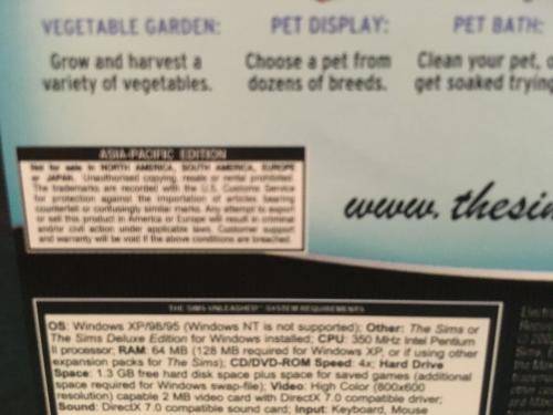 PC - The Sims - Unleashed Expansion Pack