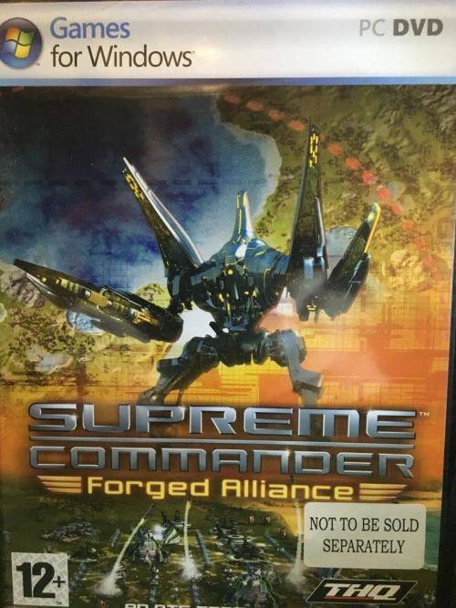 PC - Supreme Commander Forged Alliance (New Sealed)