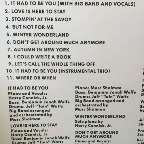 CD - When Harry Met Sally - Music From the Motion Picture