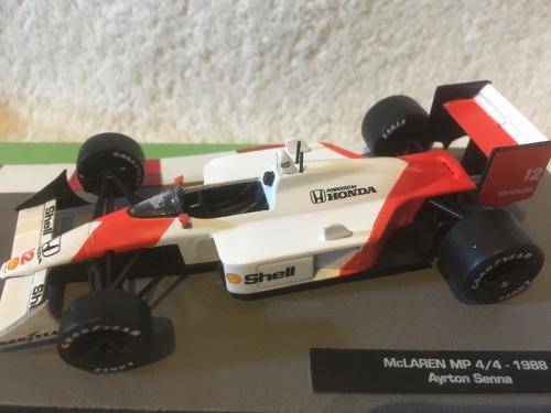 McLaren MP 4/4 1980 - Aryton Senna -  F1 Car Collection 1:43 Scale Die Cast