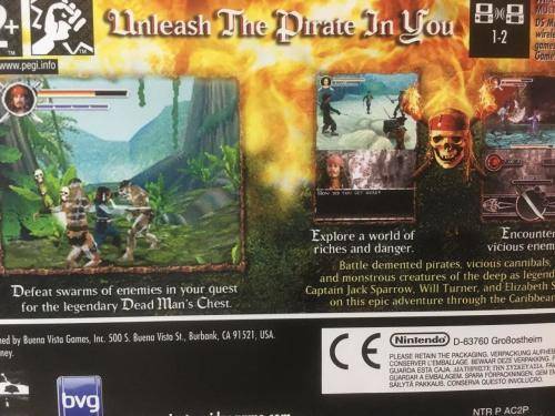 Nintendo DS - Pirates of the Caribbean Dead Man`s Chest