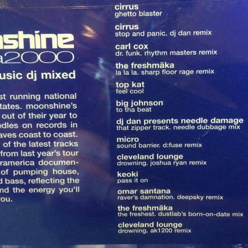 CD - Moonshine Overamerica 2000 (New Sealed)