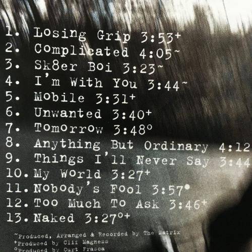 CD - Avril Lavigne - Let Go