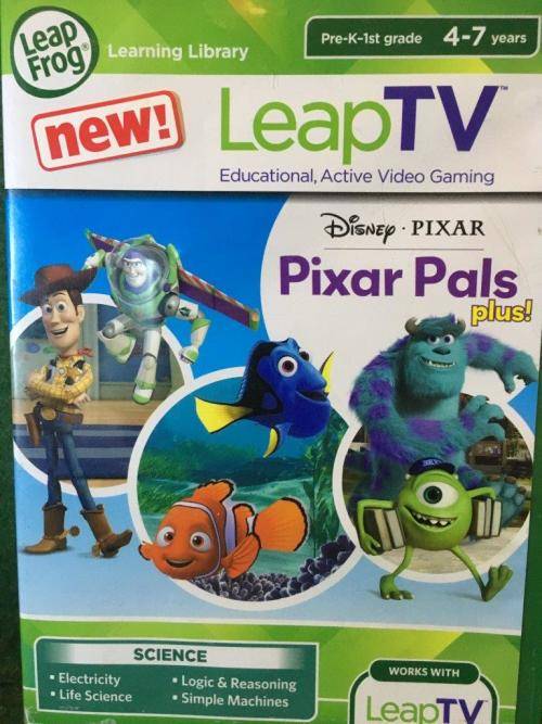 Leap TV Leapfrog Console Gaming Bundle c/w 7 games + additional controller