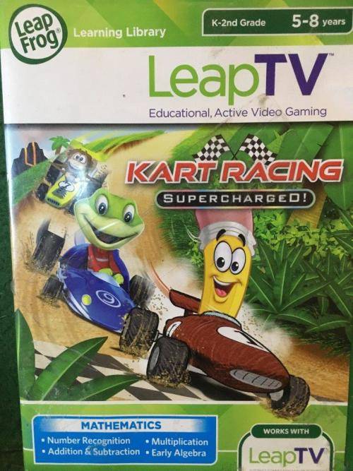 Leap TV Leapfrog Console Gaming Bundle c/w 7 games + additional controller