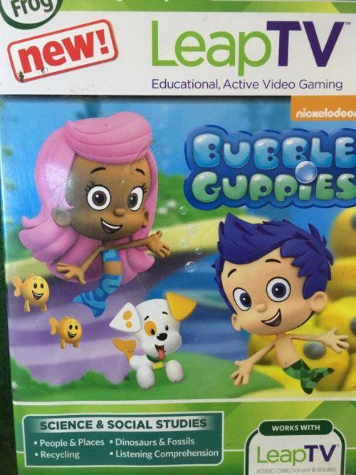 Leap TV Leapfrog Console Gaming Bundle c/w 7 games + additional controller