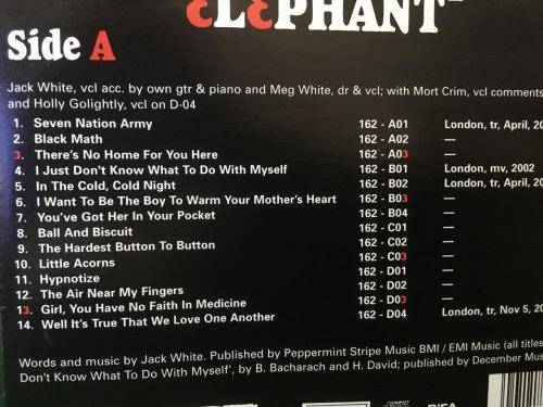CD - The White Stripes - Elephant