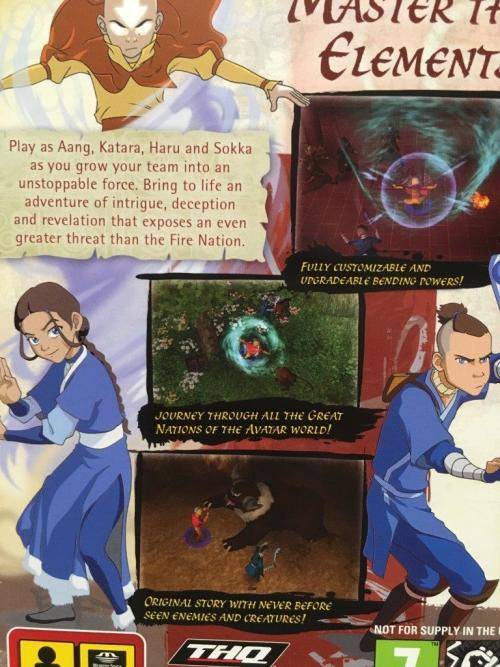 PSP - Avatar The Legend of Aang - PSP Essentials