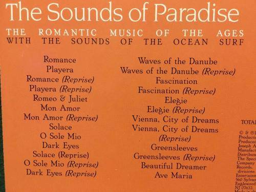 CD - The Sounds of Paradise - For Relaxation & Meditation with the Sounds of the Ocean Surf