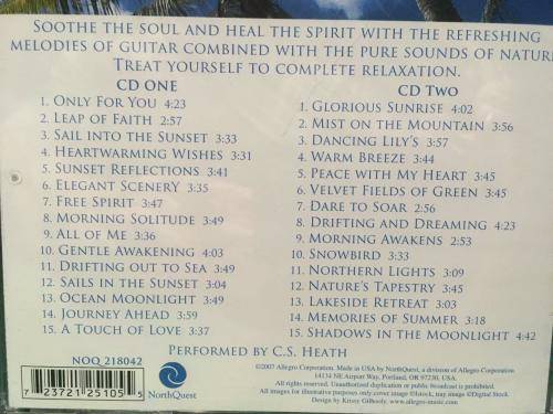 CD - Peaceful Tranquility (2cd) (New Sealed)