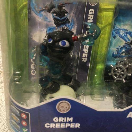 SKYLANDERS - Swap Force - Battle Pack - Grim Creeper Arkeyan Crossbow Thron Horn