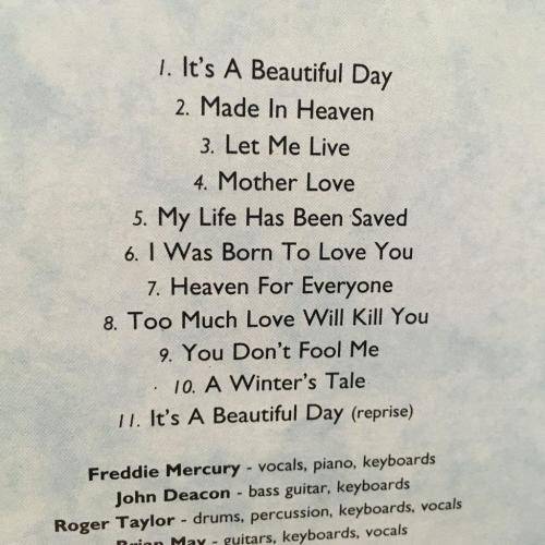 CD - Queen -  Made in Heaven