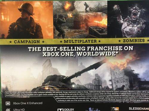 Xbox ONE - Call of Duty WWII
