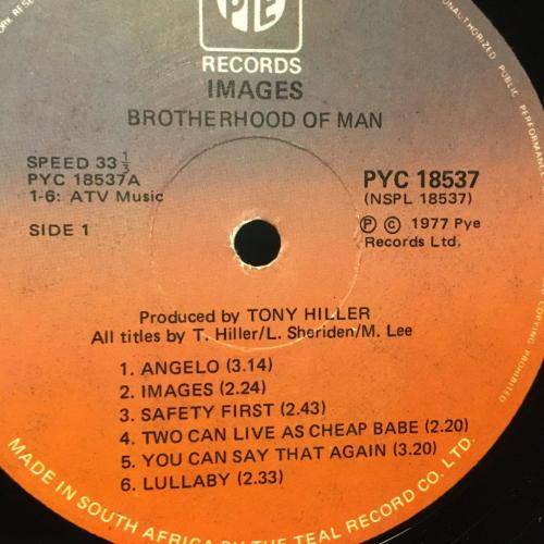 LP - Brotherhood of Man - Images