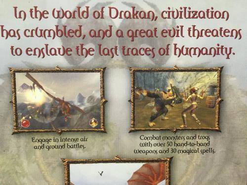 PS2 - DRakan The AncientS Gates (NTSC U/C Disc and Cover)