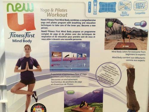 Wii - New U Fitness First Mind Body Yoga & Pilates Workout