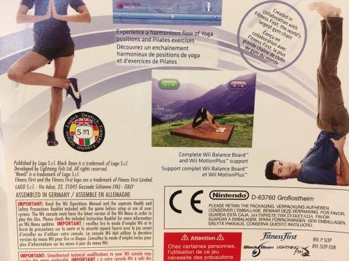 Wii - New U Fitness First Mind Body Yoga & Pilates Workout