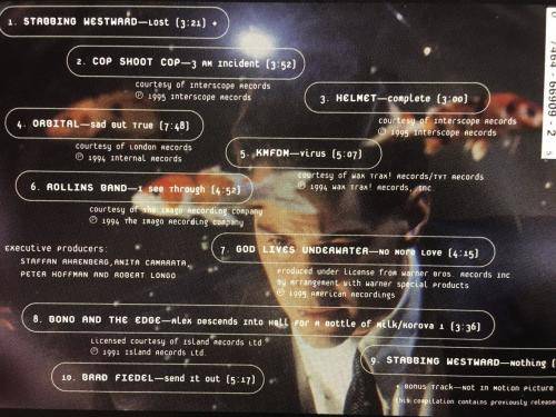 CD - Johnny Mnemonic - Music From The Motion Picture