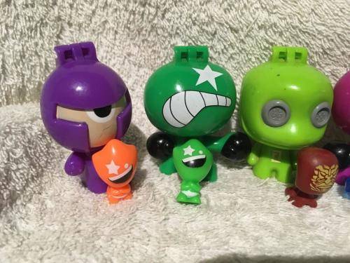 GoGo`s Crazy Bones Large & Small x 12  Job lot 46
