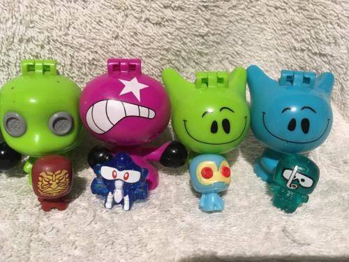 GoGo`s Crazy Bones Large & Small x 12  Job lot 46