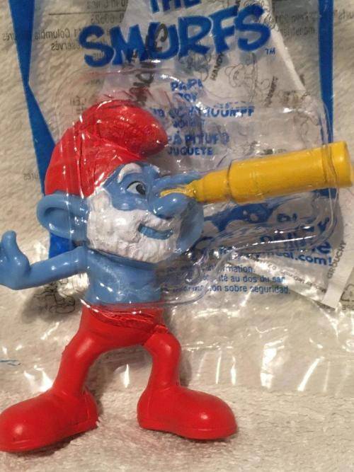 McDonalds - Papa - The Smurfs  2011 (Canadian McDonalds Release)