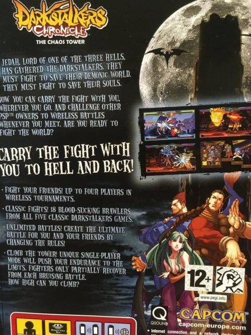 PSP - Darkstalkers Chronicle The Chaos Tower