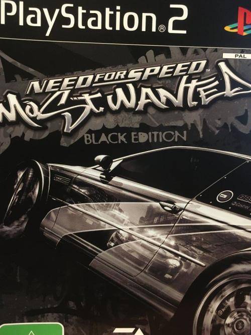PS2 - Need for Speed Most Wanted Black Edition (2 Discs)