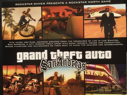 PS2 - Grand Theft Auto San Andreas