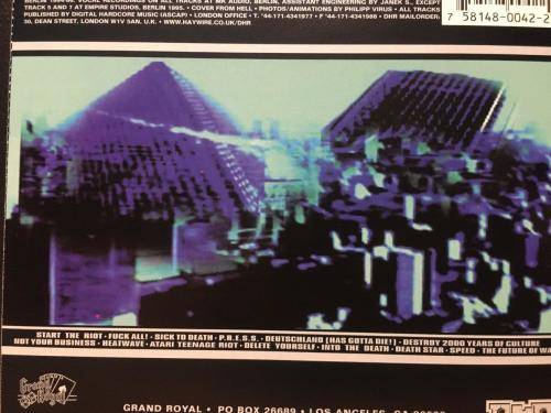 CD - Atari Teenage Riot - Burn, Berlin, Burn!