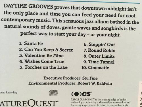 CD - Nature Quest - Daytime Grooves