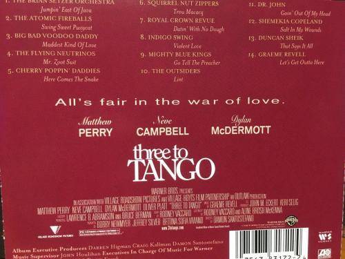 CD - Three To Tango - Music From And Inspired By The Motion Picture