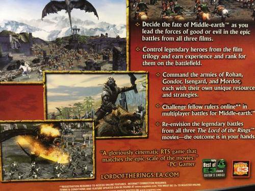 PC - The Lord of The Rings - The Battle For Middle Earth