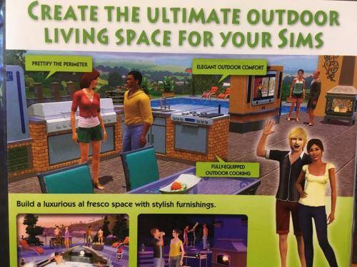 PC - The Sims 3 - Outdoor Living Stuff