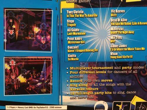 PS2 - Dance Mania Deluxe Dance Mat + Dance UK XL Party Game (Boxed)