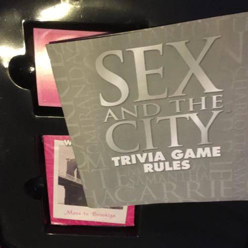 Sex and The City Trivia Game - Cardinal HBO in A Tin
