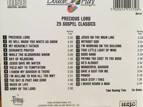 CD - Precious Lord - 25 Gospel Classics