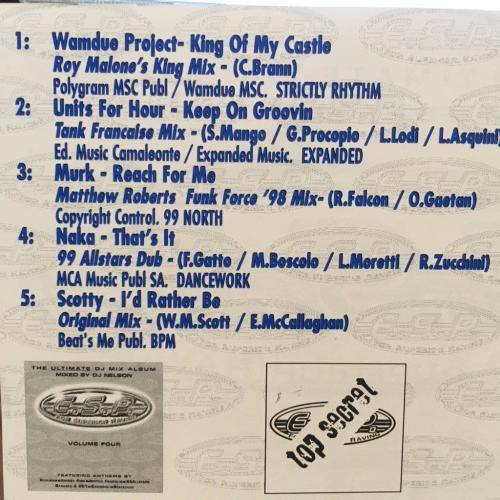 CD - E.S.P for Superior Raving - EP Ten Limited Edition (No 000798)