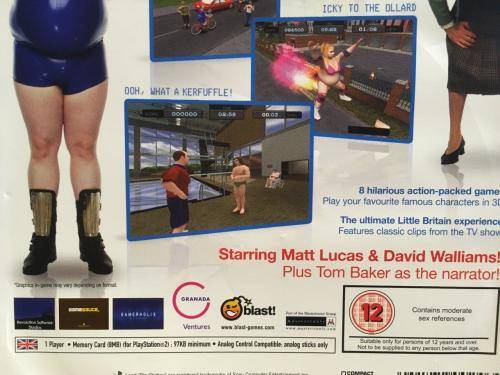 PS2 - Little Britain The Video Game