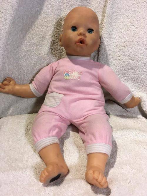 Zapf Baby Born Battery operated Crying baby  +- 43cm