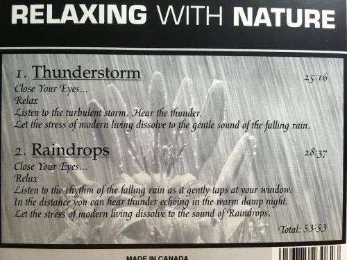 CD - Thunderstorm Raindrops