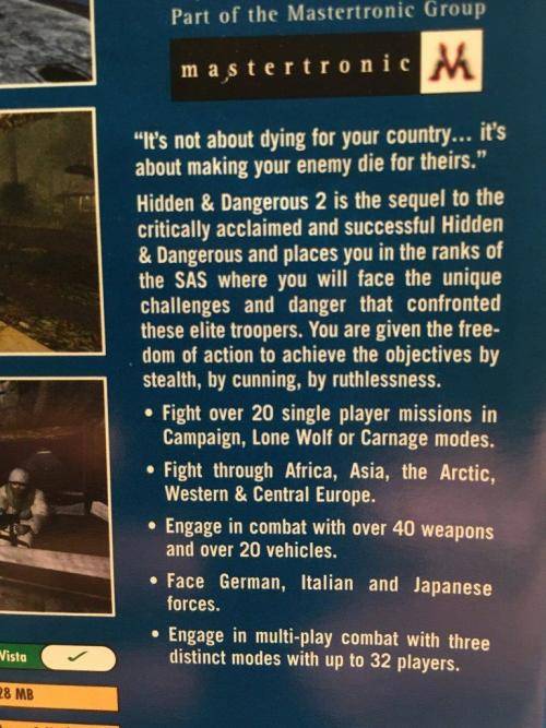 PC - Hidden & Dangerous 2