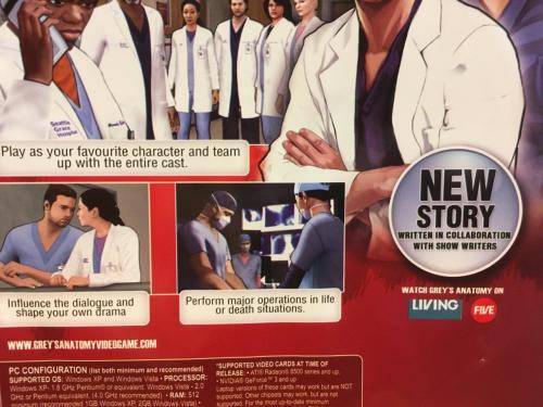 PC - Grey`s Anatomy The Video Game