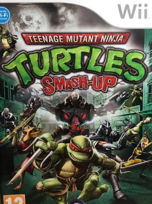 Wii - Teenage Mutant Ninja Turtles - Smash-Up