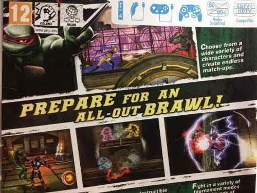 Wii - Teenage Mutant Ninja Turtles - Smash-Up