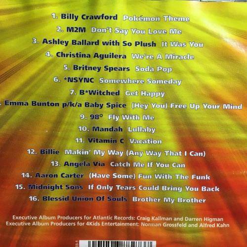 CD - Pokemon The First Movie - Music From and Inspired by The Motion Picture Soundtrack