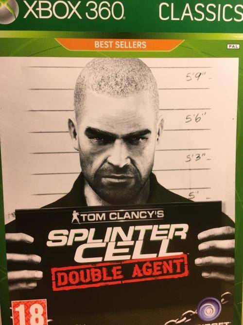Xbox 360 - Tom Clancy's Splinter Cell Double Agent - Classics