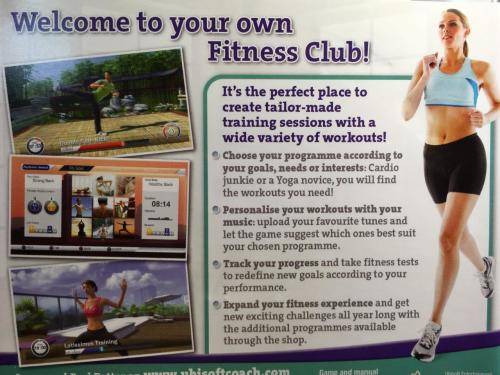 PS3 - My Fitness Coach Club - Playstation Move Features