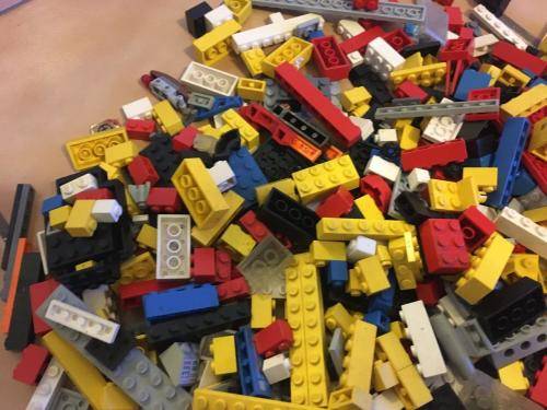 Job Lot of Vintage Genuine Lego over 500 pieces