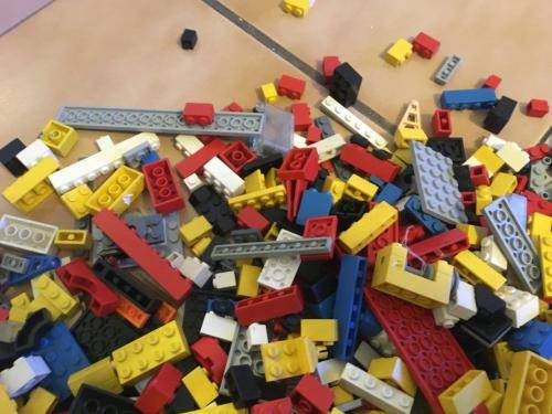 Job Lot of Vintage Genuine Lego over 500 pieces